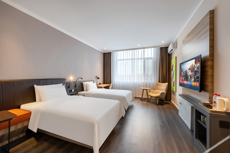 Bedroom 2, Hanting Hotel Shijiazhuang Zhengding Ancient City South Gate, Shijiazhuang