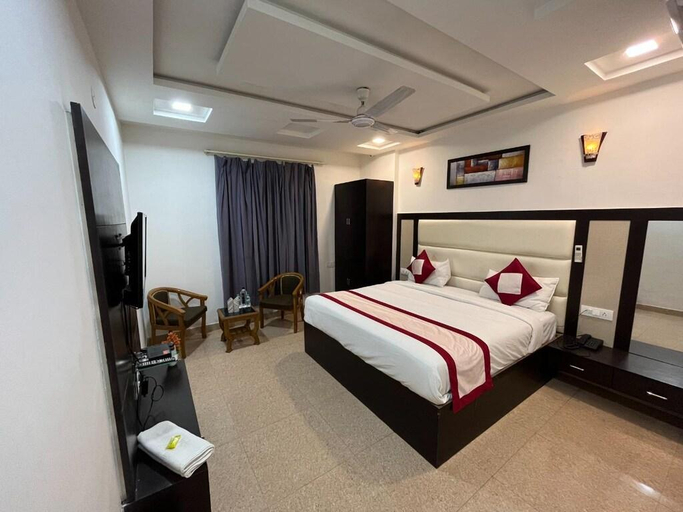 Bedroom, Hotel Grand Father, Agra