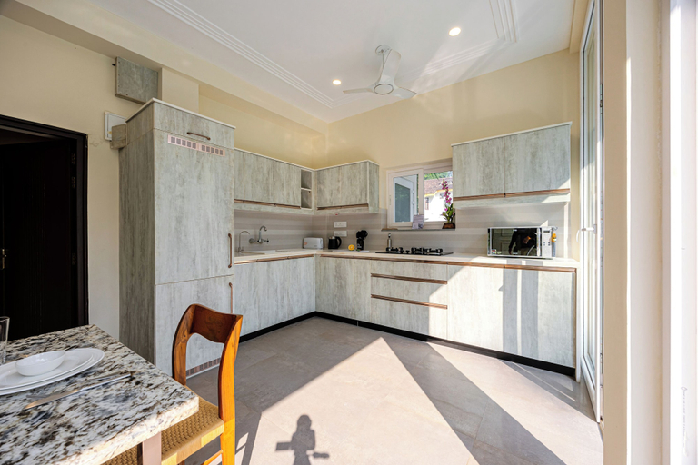 Private kitchen 5, ELIVAAS Casa Boa Vida 4BHK Pool Villa, North Goa