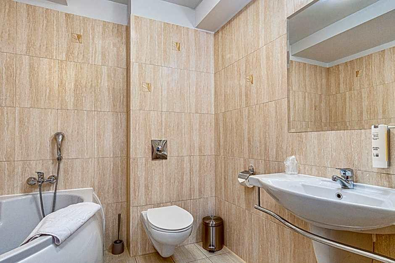 Bathroom, Duet Hotel, Środa Śląska