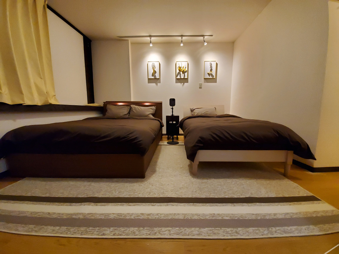 Bedroom 2, Sakuranomiya Hotel-Self Service, Osaka