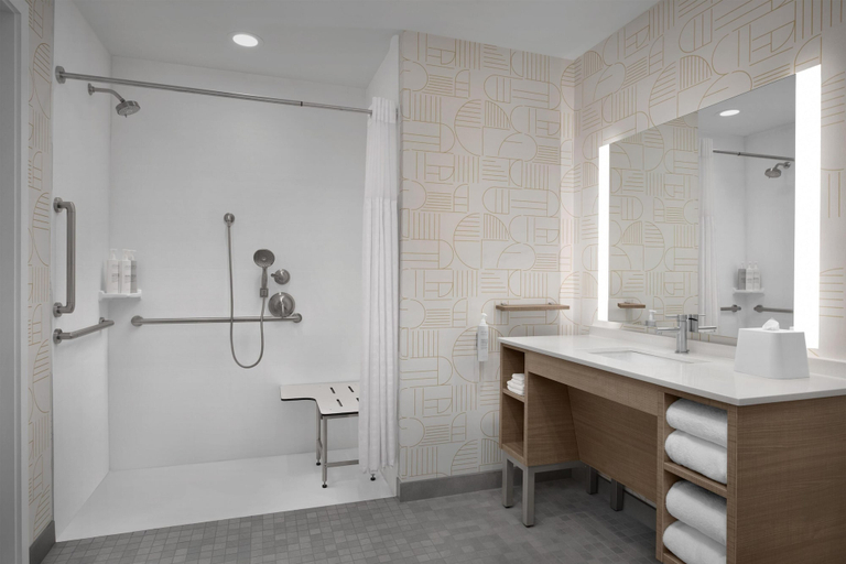 Bathroom 5, Home2 Suites By Hilton Ashburn, Va, Loudoun