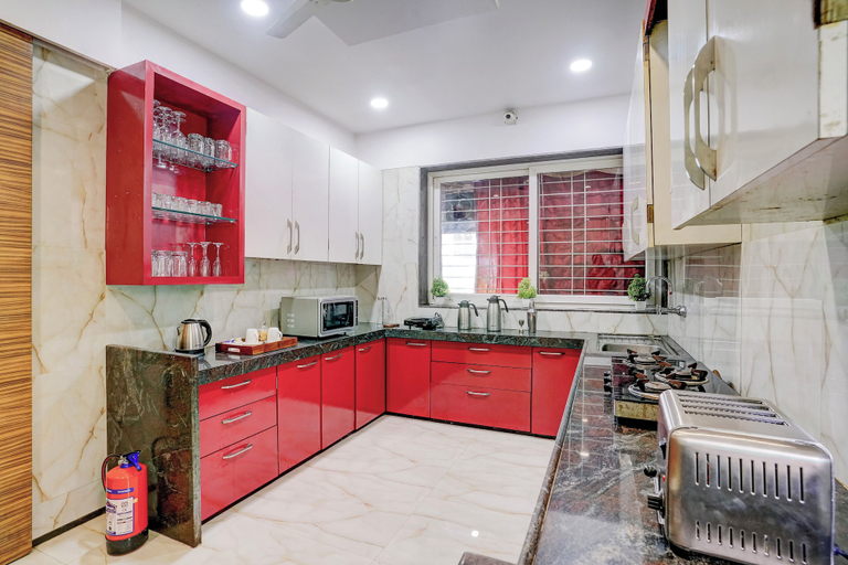 Private kitchen 3, Alaya Stays Nest 4BHK villa with Pool, Pune