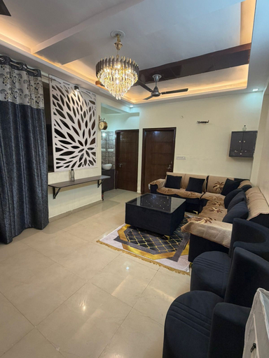 Living area, The Comfort Hub-A Luxury Apartment, Jaipur
