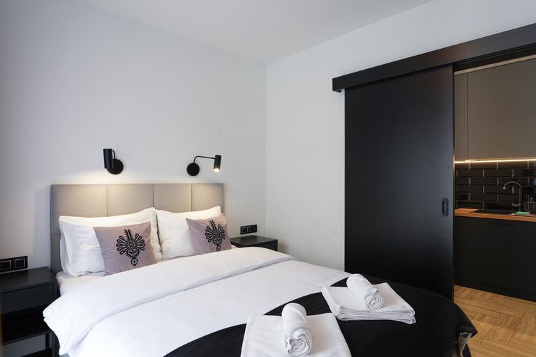 Bedroom 1, Stylchyn 90 Apartamenty nad Jeziorem Czorsztynskim, Nowy Targ