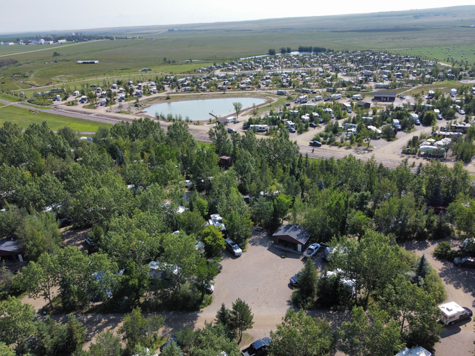 Aerial view 4, Aspen Crossing, Division No. 5