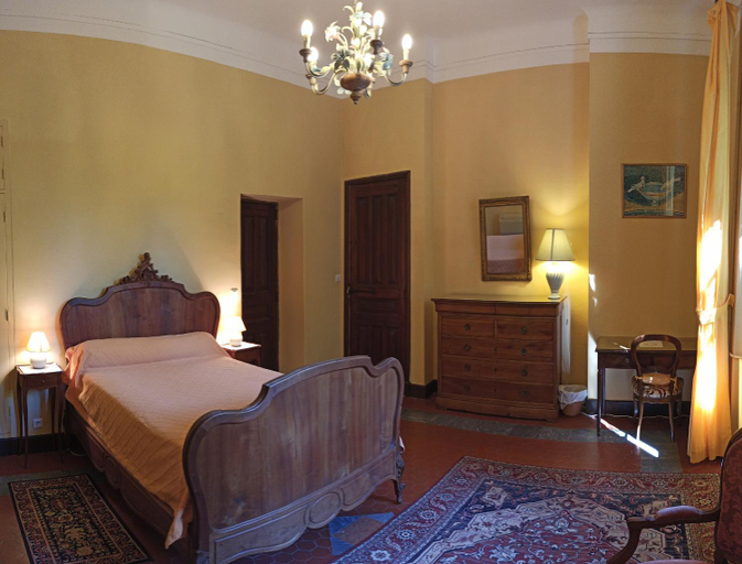 Bedroom 2, CHATEAU CAGNINACCI B&B, Haute-Corse