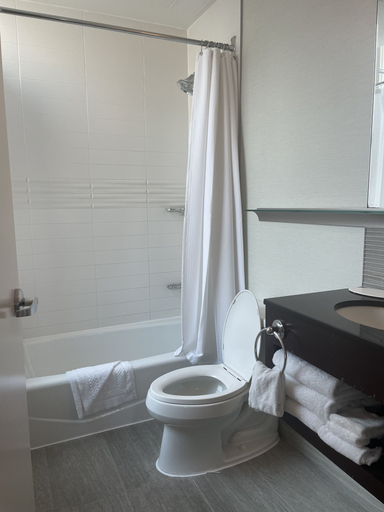 Bathroom 5, The Herald Hotel by LuxUrban, New York