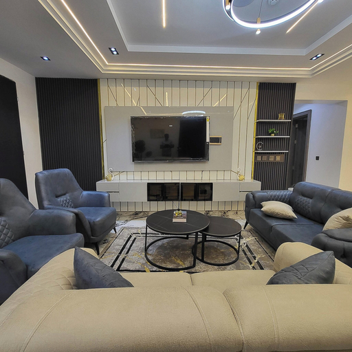 Living area 2, Grabbo Luxury Apartment, AbujaMun