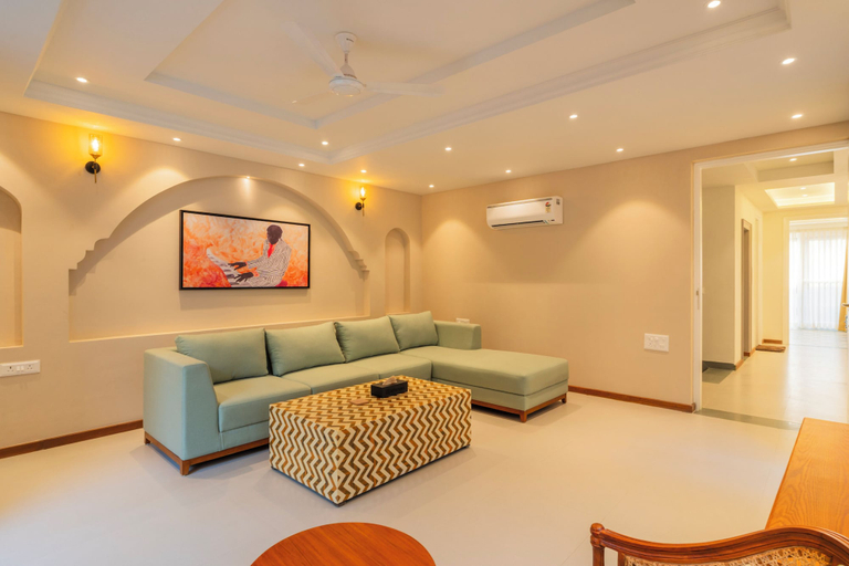 Living area 3, ELIVAAS Solace Teal 5 BHK Villa, North Goa