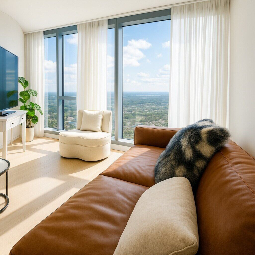Living area 4, Corporate Skyline Residence BayView, Melbourne