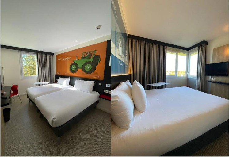 Bedroom, ibis Styles Flers, Orne