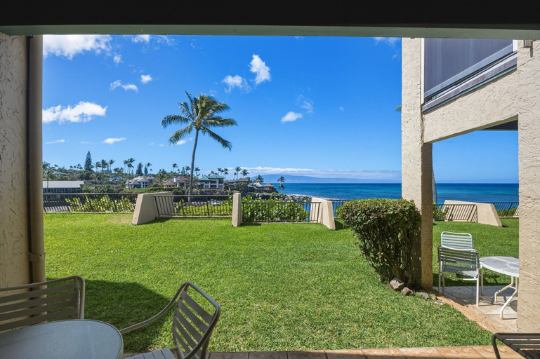Terrace/patio 4, Napili Point Maui Oceanfront Stay 1br - Unit B25 1 Bedroom Condo, Maui