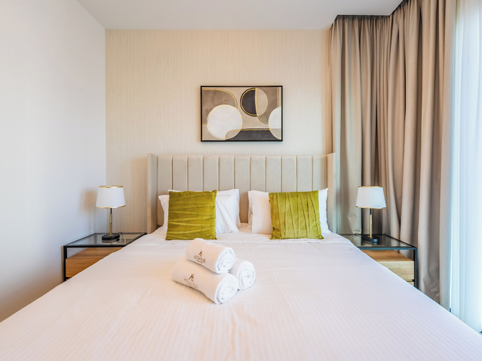 Room 3, Vida Marina-1BR Retreat-Cityscape View, Dubai