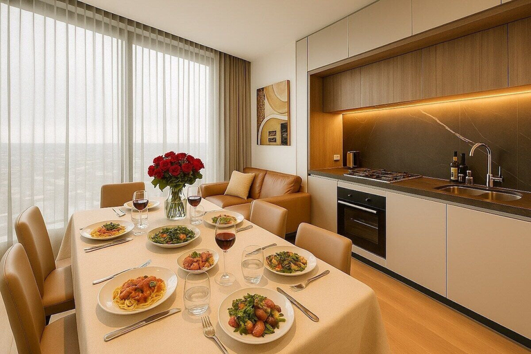 Dining, Corporate Skyline Residence BayView, Melbourne