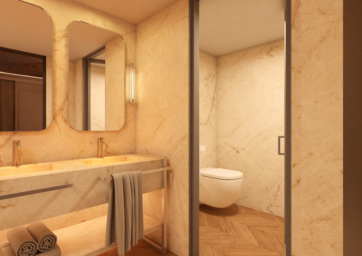 Bathroom 5, Palacio San Juan, A Royal Hideaway Hotel, Murcia