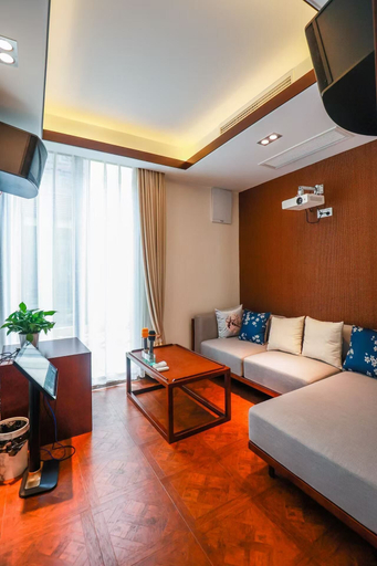 Living area 3, Book and Bed-Chong Ming, Shanghai