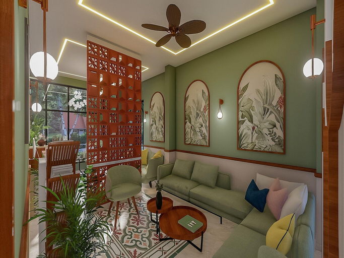 Living room 2, Palette Hotel Millennium City Centre, Gurgaon