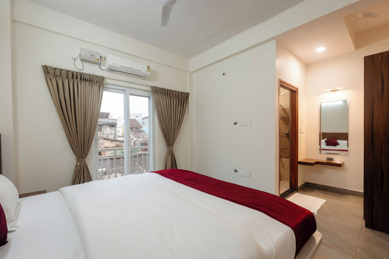 Bedroom 4, Aetheria Service Apartments, Chikmagalur
