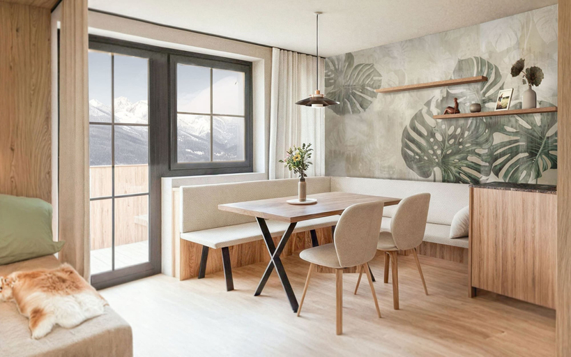 Dining, Family Apartment With Sauna, Zell am See