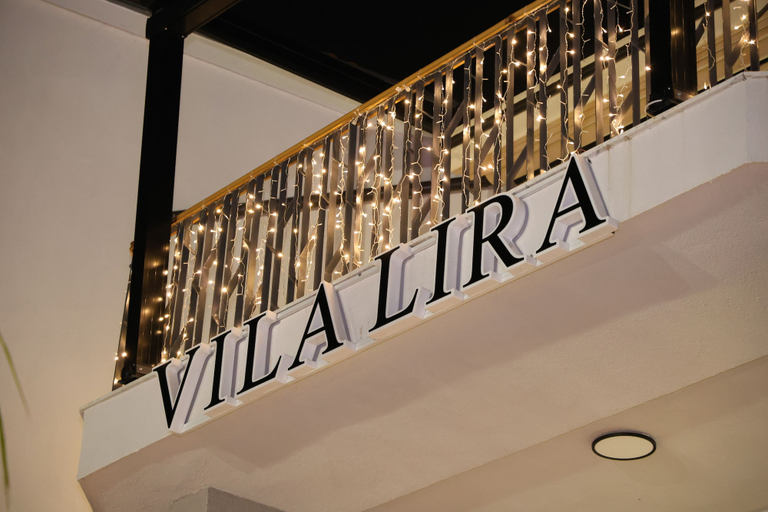 Exterior detail, Vila Lira, Durrësit