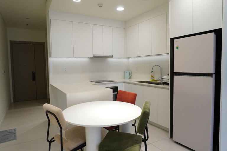 Private kitchen 3, Nice Apartments at Thu Thiem Ziet River, District 2