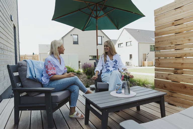 Balcony 2, Stilvolles Skandinavisches XXL Familienferienhaus, Vorpommern-Rügen