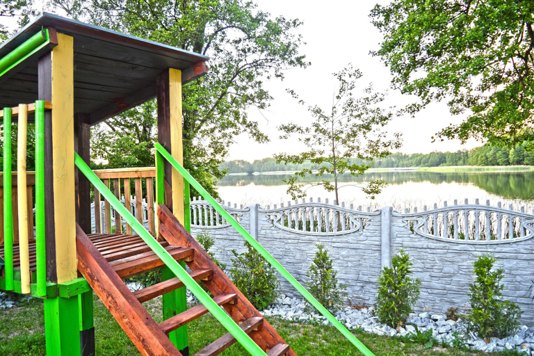 View from property 2, Comfortable House With a View of the Lake, Świebodzin