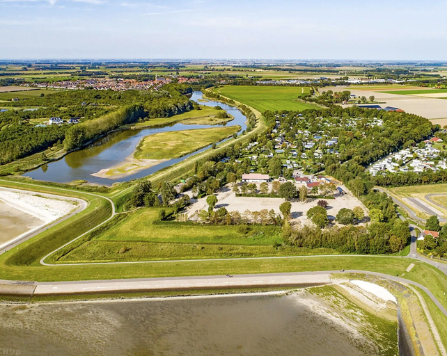 Aerial view 5, Scenic Countryside Retreat for 4, Tholen