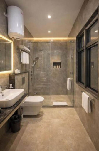 Bathroom 5, Narayana Grand Hotel, Delhi