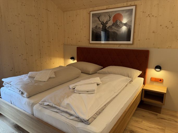 Bedroom 3, Superior Chalet With Sauna & Hot Tub, Murau