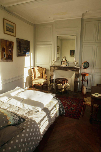 Bedroom, Chateau de Bouillancourt en Sery, Somme