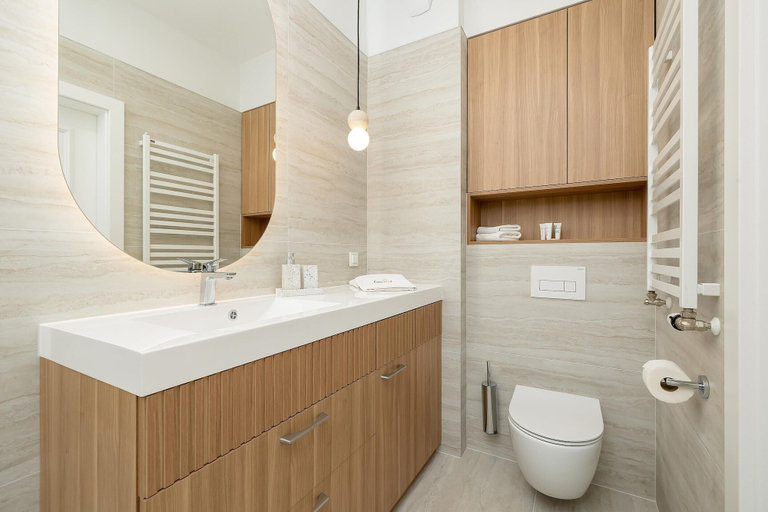 Bathroom 3, Comfortable Apartment, Right on the Beach, Gryfice