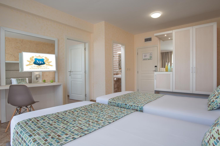 Bedroom 1, Marina White Sands Beach Hotel-All Inclusive, Nesebar