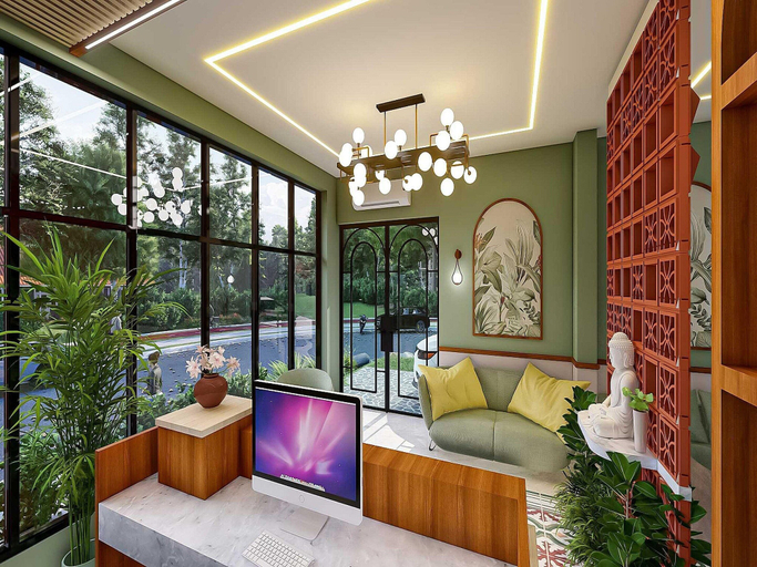 Living room 4, Palette Hotel Millennium City Centre, Gurgaon