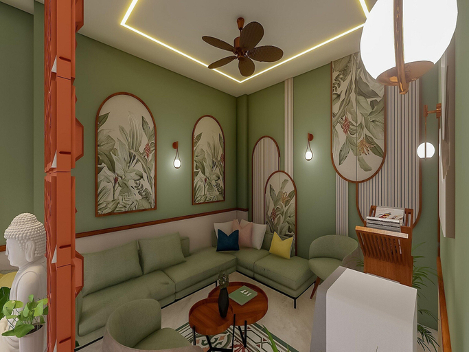 Living room 5, Palette Hotel Millennium City Centre, Gurgaon
