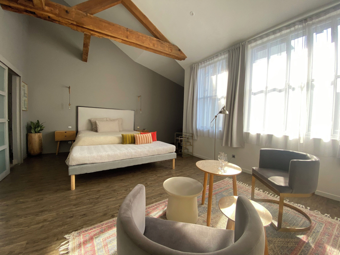Bedroom 4, Les Chambres de l'Imprimerie, Côte-d'Or