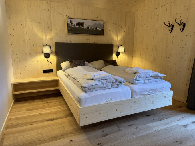 Bedroom 3, Superior Chalet With Sauna & Hot Tub, Murau