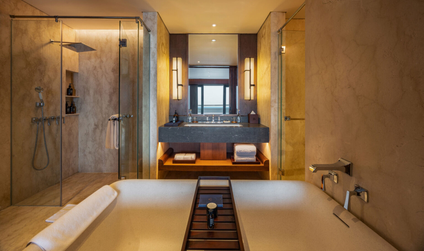 Bathroom, Bali Beach Hotel, Denpasar