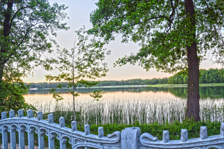 View from property 3, Holiday Home With a Garden, Right by the Lake, Świebodzin