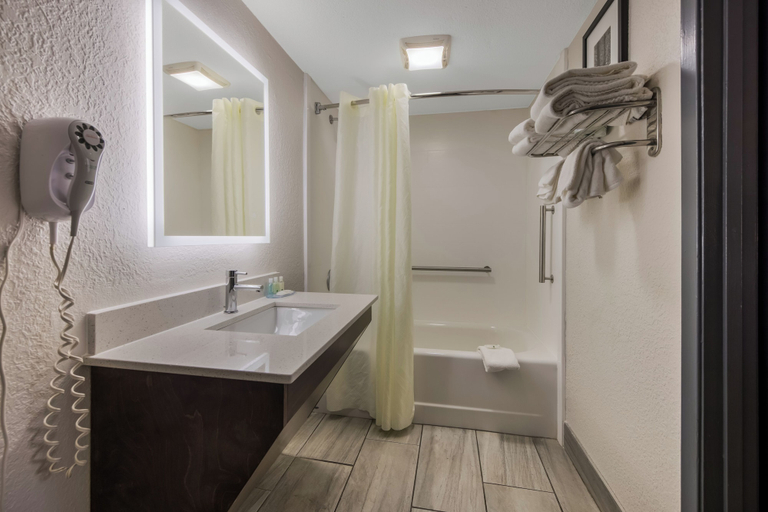 Bathroom 4, Quality Inn Asheville Airport, Buncombe