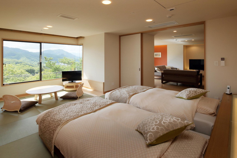 Bedroom 2, Kagaribi No Yu Ryokusuitei, Sendai