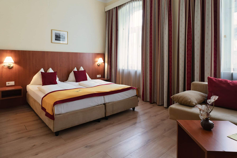 Bedroom 3, Hotel Mozart, Wien
