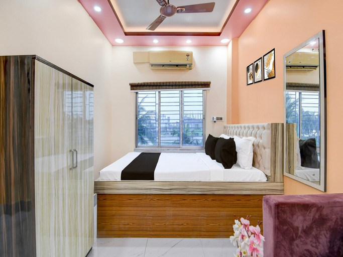 Room 3, Hotel O Kakdwip, South 24 Parganas
