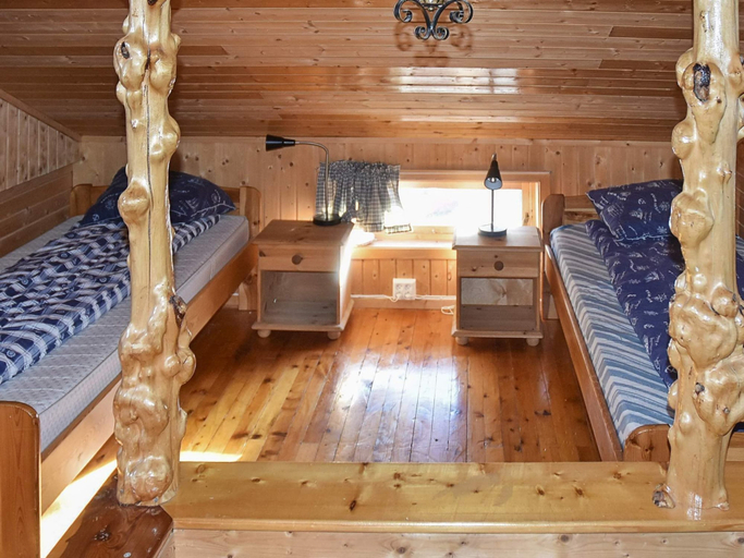 Bedroom 2, 6 Person Holiday Home in Oksvoll, Bjugn