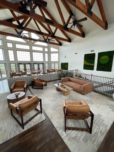 Public Area, The Hideout Golf Club & Resort, Brown