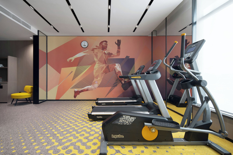 Fitness facility, Hampton by Hilton Guangzhou Xintang Railway Station, Guangzhou