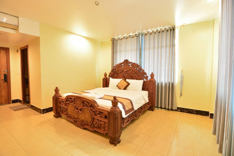 Bedroom 3, Kampong Speu City Hotel, Chbar Mon