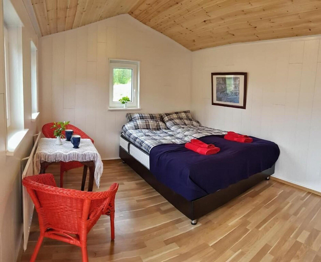 Bedroom 2, Ravencliff Lodge, Dalabyggð