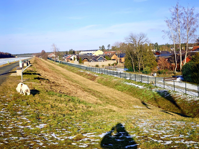 View from property 5, Bernsteinsee Home and Ferien Forest Chalet, Gifhorn